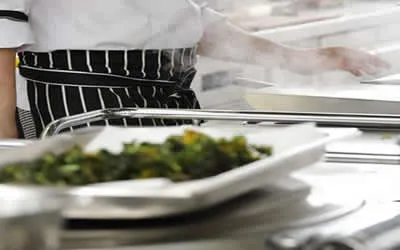 Restaurant kitchen food preparation - commercial pest control in Kent